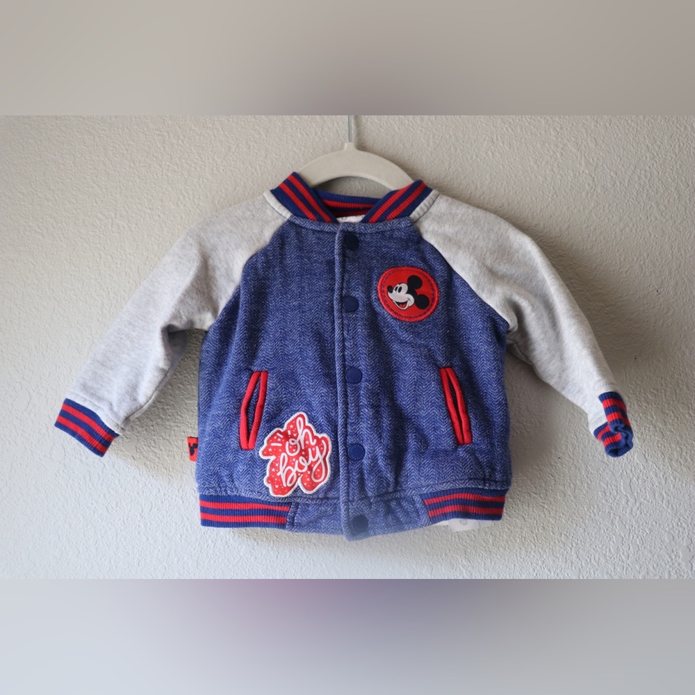 Mickey Mouse Letterman Jacket - Picture 2 of 9